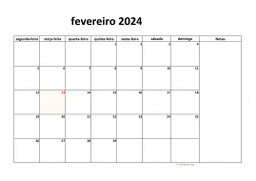 calendário 2024 08