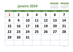 calendário 2024 03