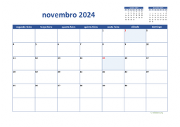 calendário 2024 02