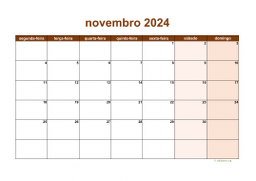 calendário 2024 06