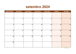 calendário 2024 06