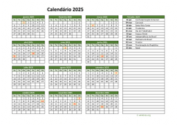 calendário anual 2025 02