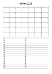 calendário 2025 07