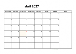 calendário 2027 08