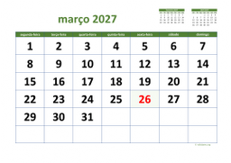 calendário 2027 03