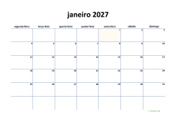 calendário mensal 2027 04