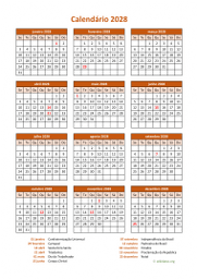 calendário anual 2028 06