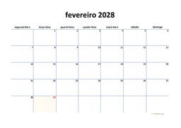calendário 2028 04