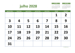 calendário 2028 03