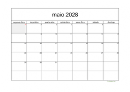 calendário 2028 05