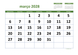 calendário 2028 03
