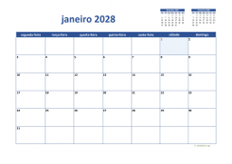 calendário mensal 2028 02
