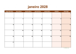 calendário mensal 2028 06