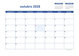 calendário 2028 02