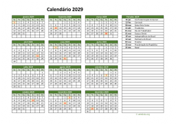 calendário anual 2029 02