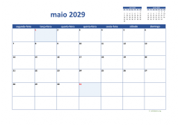 calendário 2029 02