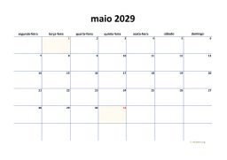 calendário 2029 04