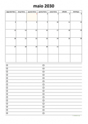 calendário 2030 07