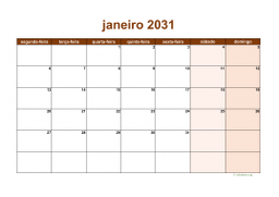 calendário mensal 2031 06