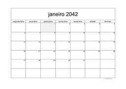 calendário mensal 2042 05