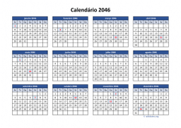 calendário anual 2046 03