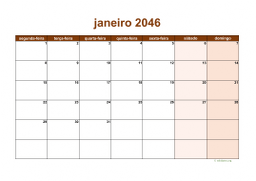 calendário mensal 2046 06
