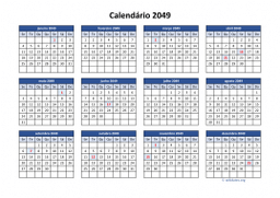 calendário anual 2049 03