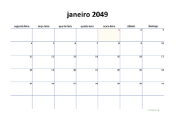 calendário mensal 2049 04