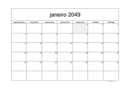 calendário mensal 2049 05