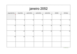 calendário mensal 2052 05