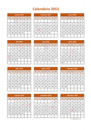 calendário anual 2053 05