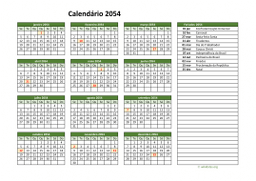 calendário anual 2054 02