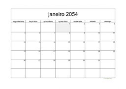 calendário mensal 2054 05