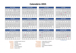 calendário anual 2055 04