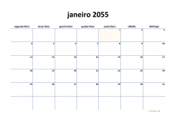 calendário mensal 2055 04
