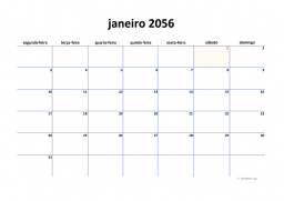 calendário mensal 2056 04