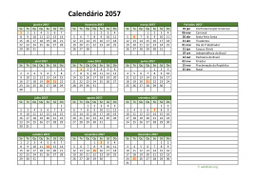 calendário anual 2057 02
