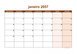 calendário mensal 2057 06