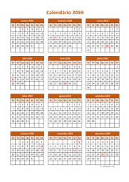 calendário anual 2059 05