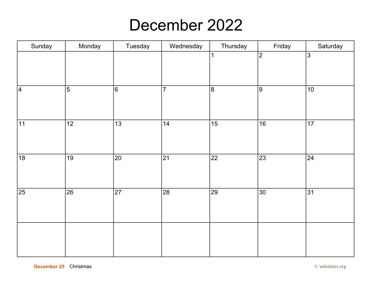 basic calendar for december 2022 wikidates org