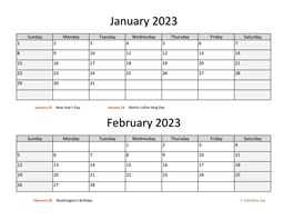 December 2022 January 2023 Calendar December 2022 And January 2023 Calendar | Wikidates.org
