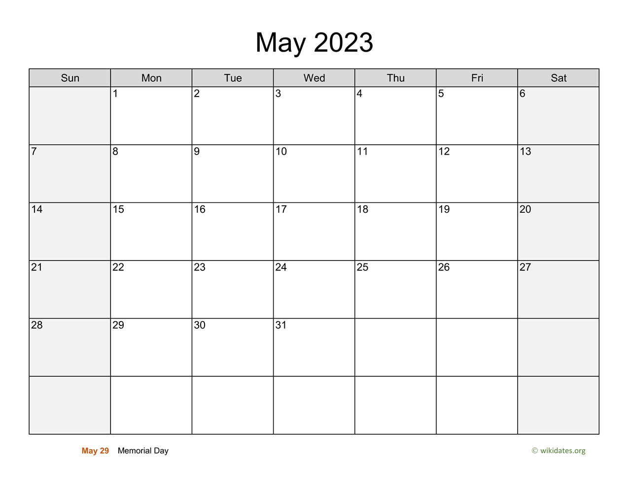 may 2023 calendar with weekend shaded wikidates org