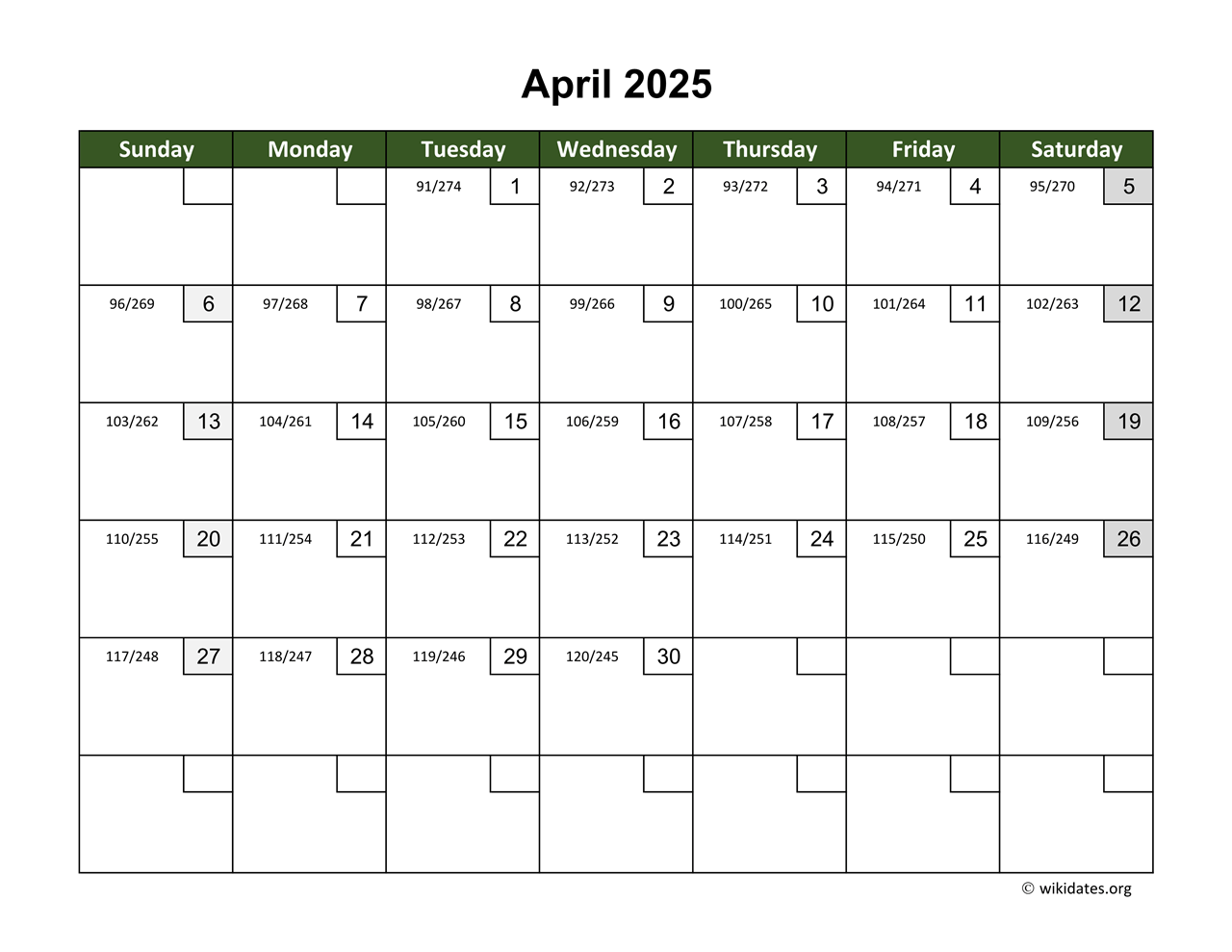 april-2025-calendar-with-day-numbers-wikidates