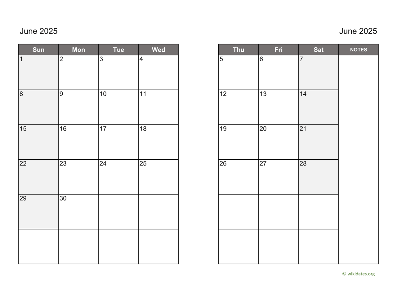 june-2025-calendar-on-two-pages-wikidates