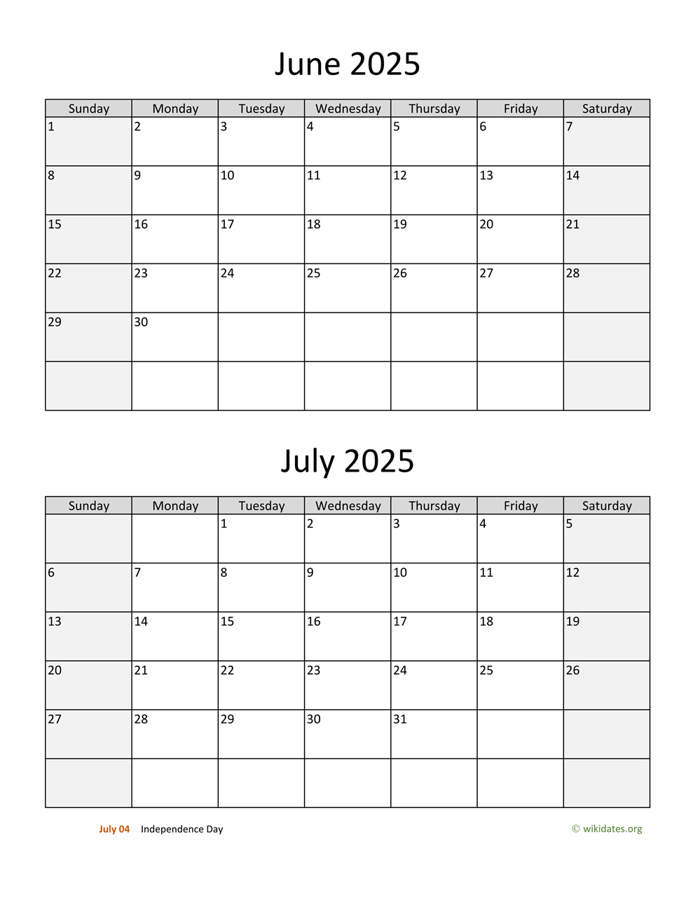 june-and-july-2025-calendar-wikidates