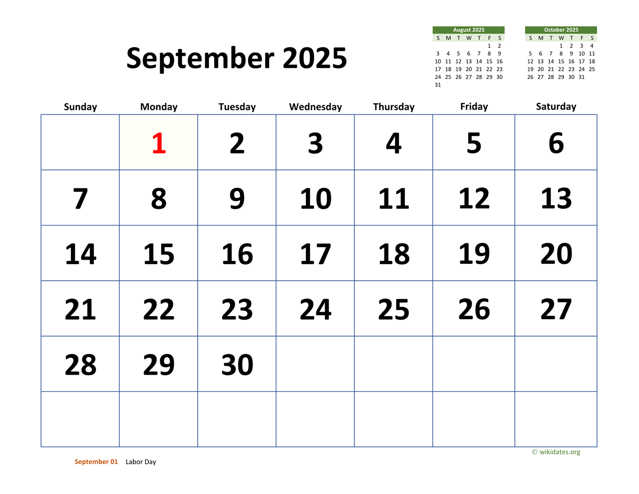 september-2025-calendar-with-extra-large-dates-wikidates