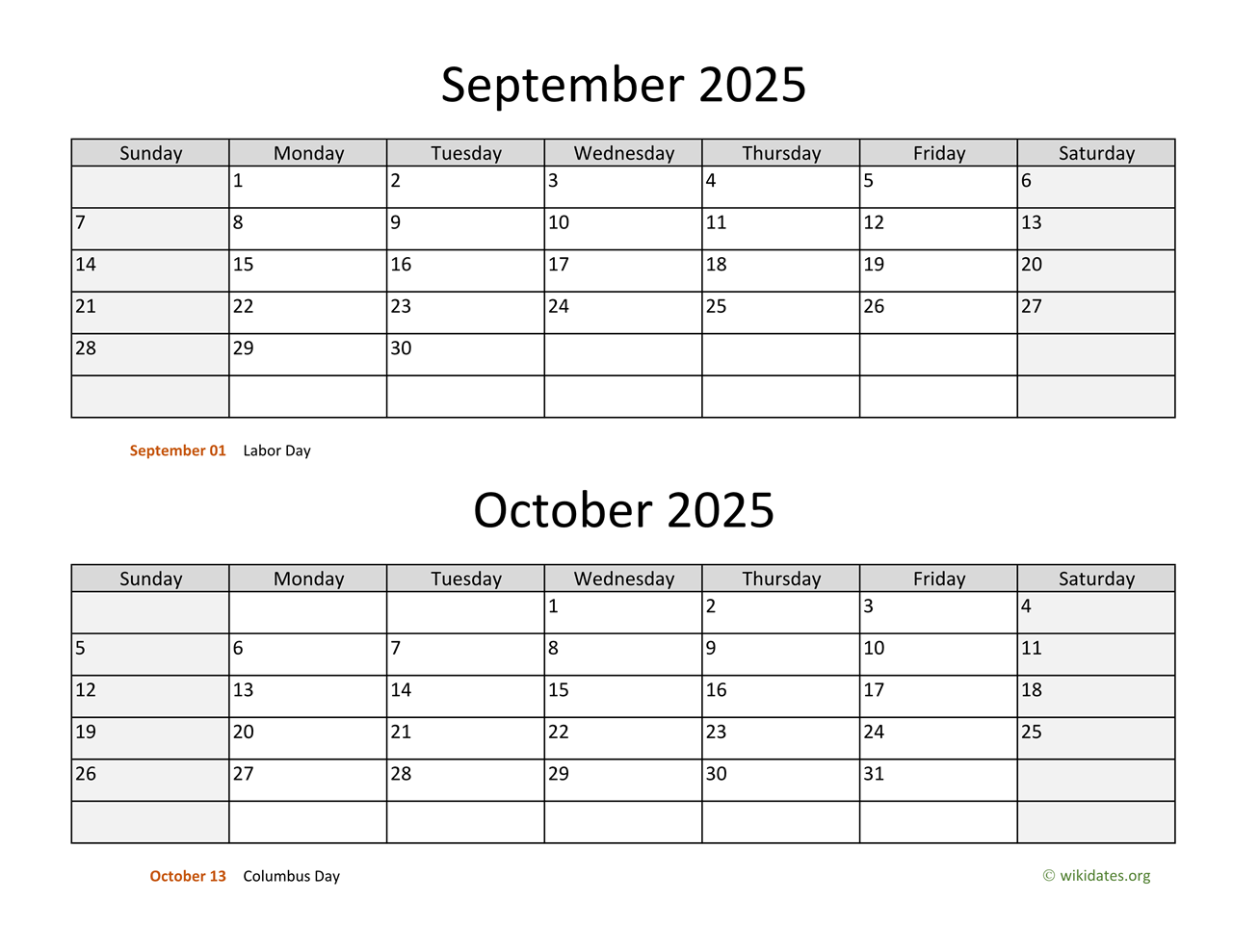 september-and-october-2025-calendar-wikidates