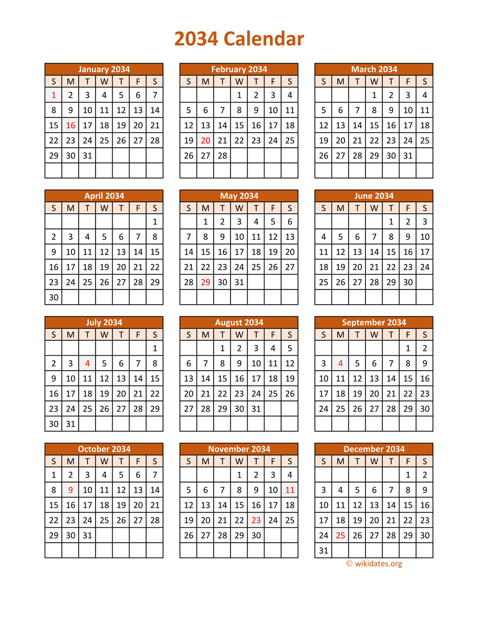 full-year-2034-calendar-on-one-page-wikidates