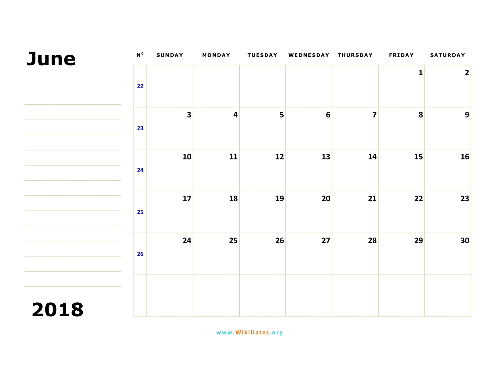 june-2018-calendar-wikidates