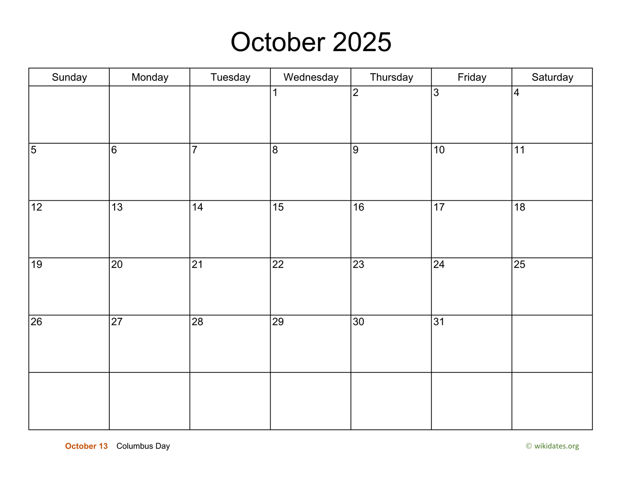 basic-calendar-for-october-2025-wikidates
